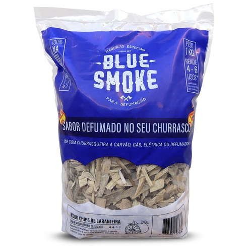 Wood Chips - Madeira Para Defumar De Laranjeira (1 kg)