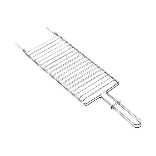 Grelha Dupla Inox 304 Tramontina - Abaulada 42x23cm