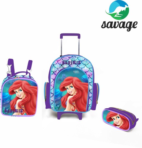 Kit Mochila Escolar Personalizado Escolha o tema