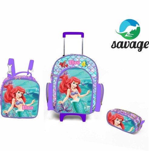 Kit Mochila Escolar Personalizado Escolha o tema