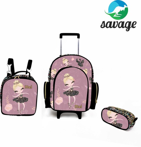 Kit Mochila Escolar Personalizado Escolha o tema