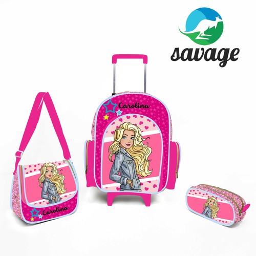 Kit Mochila Escolar Personalizado Escolha o tema