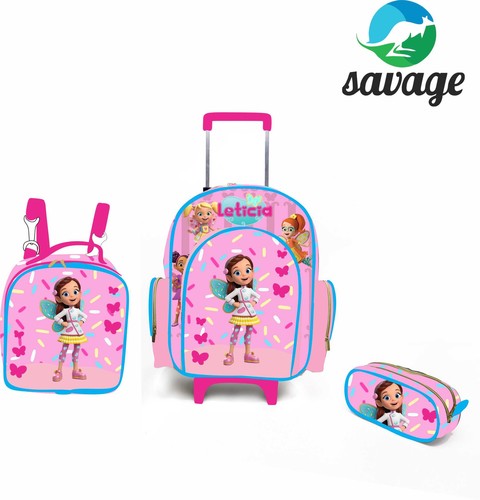 Kit Mochila Escolar Personalizado Escolha o tema