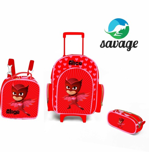 Kit Mochila Escolar Personalizado Escolha o tema
