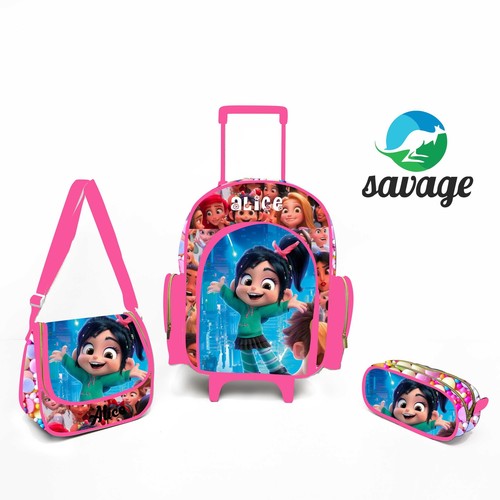 Kit Mochila Escolar Personalizado Escolha o tema