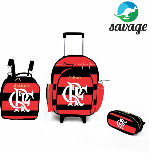 Kit Mochila Escolar Personalizado Escolha o tema