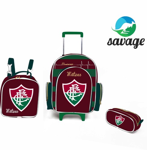 Kit Mochila Escolar Personalizado Escolha o tema