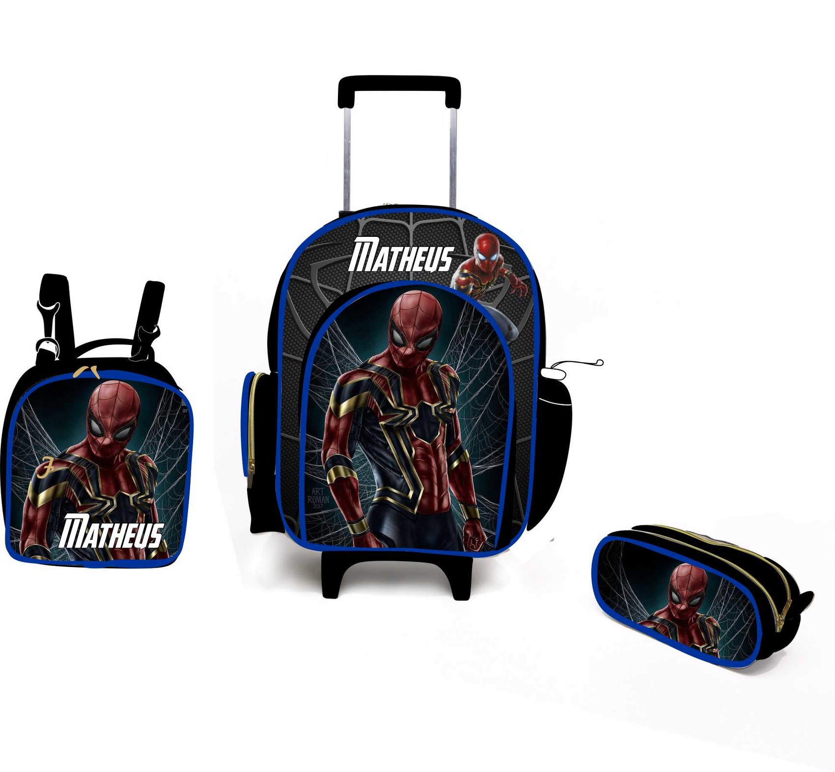 Kit Mochila Escolar Personalizado Escolha o tema