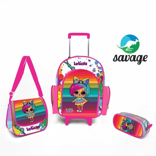 Kit Mochila Escolar Personalizado Escolha o tema
