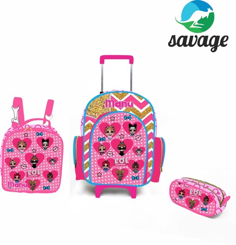 Kit Mochila Escolar Personalizado Escolha o tema