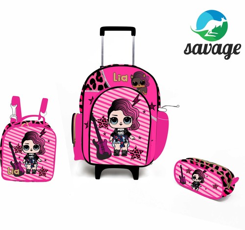 Kit Mochila Escolar Personalizado Escolha o tema