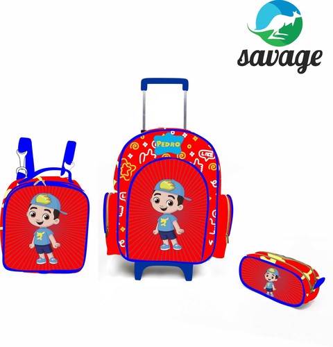 Kit Mochila Escolar Personalizado Escolha o tema