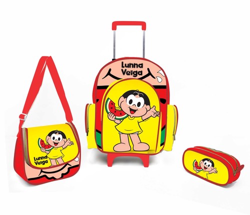 Kit Mochila Escolar Personalizado Escolha o tema