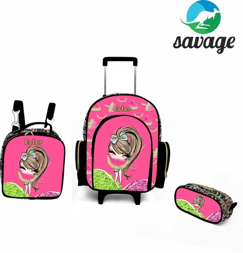 Kit Mochila Escolar Personalizado Escolha o tema