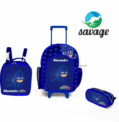 Kit Mochila Escolar Personalizado Escolha o tema