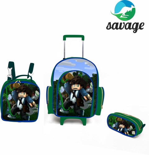 Kit Mochila Escolar Personalizado Escolha o tema