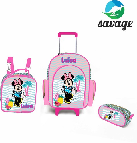 Kit Mochila Escolar Personalizado Escolha o tema
