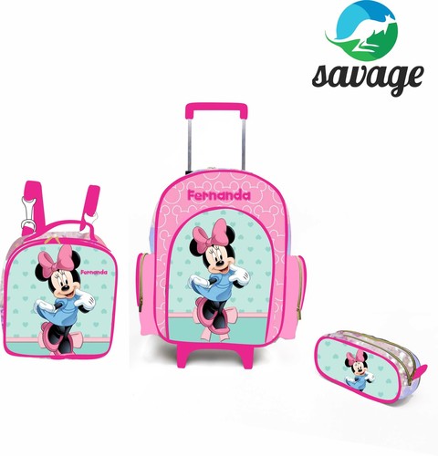 Kit Mochila Escolar Personalizado Escolha o tema