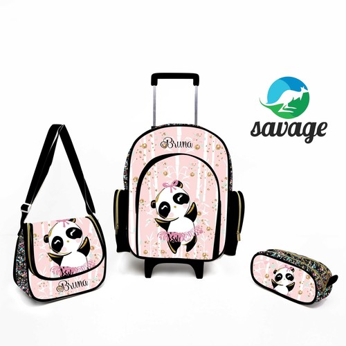 Kit Mochila Escolar Personalizado Escolha o tema