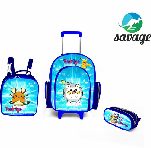 Kit Mochila Escolar Personalizado Escolha o tema