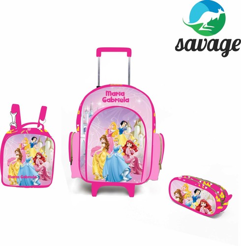 Kit Mochila Escolar Personalizado Escolha o tema