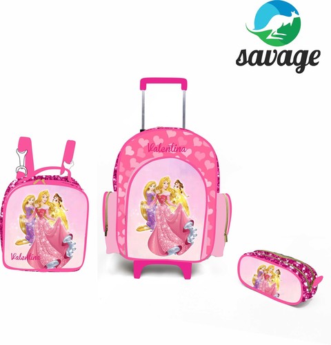 Kit Mochila Escolar Personalizado Escolha o tema