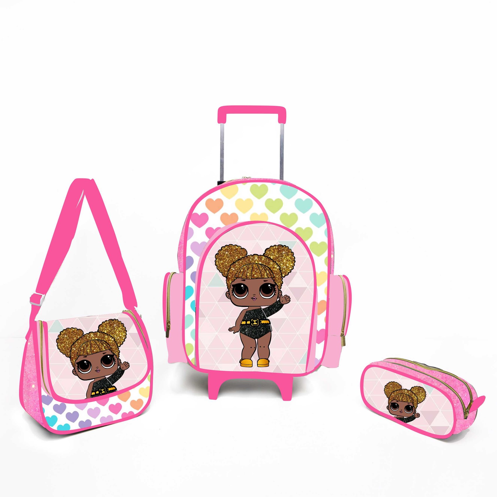 Kit Mochila Escolar Personalizado Escolha o tema