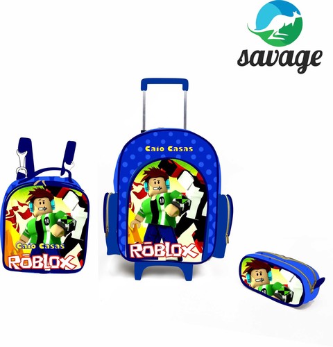 Kit Mochila Escolar Personalizado Escolha o tema