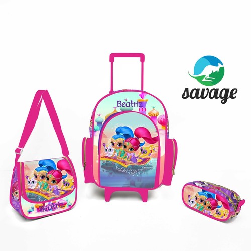 Kit Mochila Escolar Personalizado Escolha o tema