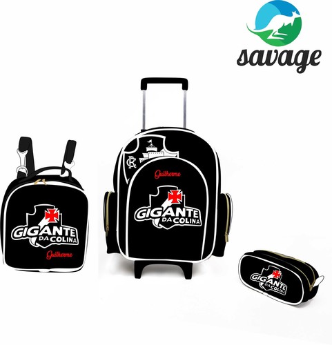 Kit Mochila Escolar Personalizado Escolha o tema