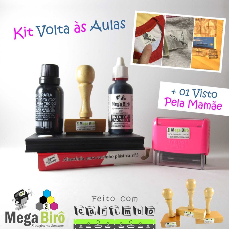 Volta às Aulas com CARIMBOS
