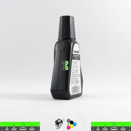 Tinta Trodat Preta de Alta Pigmentação