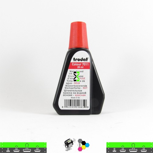 Tinta Trodat Vermelha de Alta Pigmentação