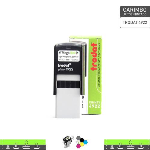 Carimbo Autoentintado TRODAT 4922