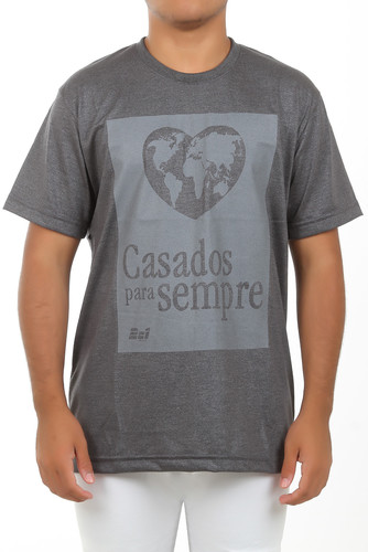 Camisa Masculina Casados para Sempre Chapado