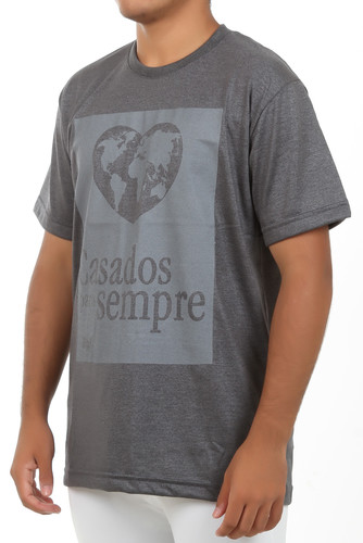 Camisa Masculina Casados para Sempre Chapado
