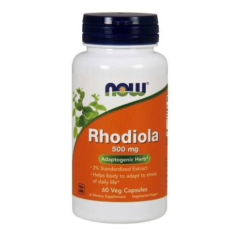 Rhodiola 500 mg - Now Foods - 60 cápsulas