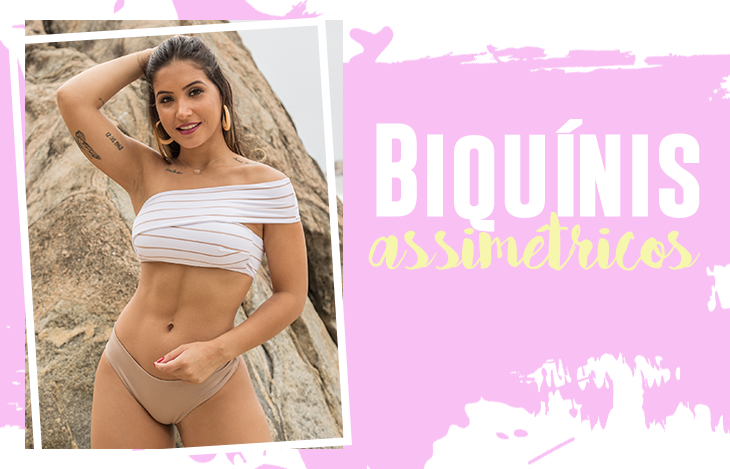 Moda Praia Assimétrica: a nova tendência dos biquínis