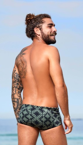 Sunga Estampada Verde