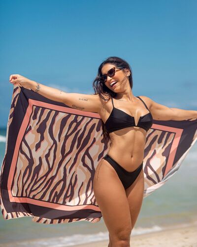 Canga Pareô Animal Print