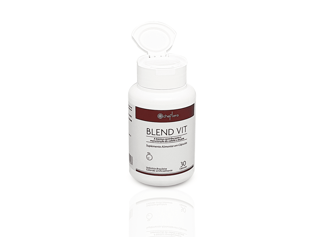 Blend Vit Suplemento Alimentar em Cápsulas - Sem Glúten