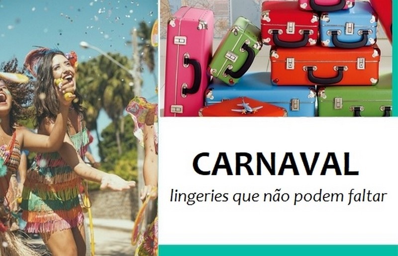 Lingeries que não podem faltar no carnaval