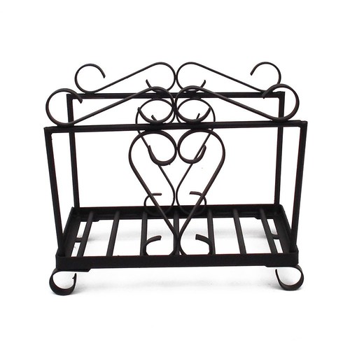 Porta Lenha Modelo Quadrado - Preto