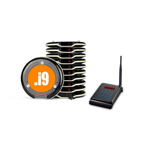 Pager de Espera AX 007 c/ 10 pagers e 1 Teclado