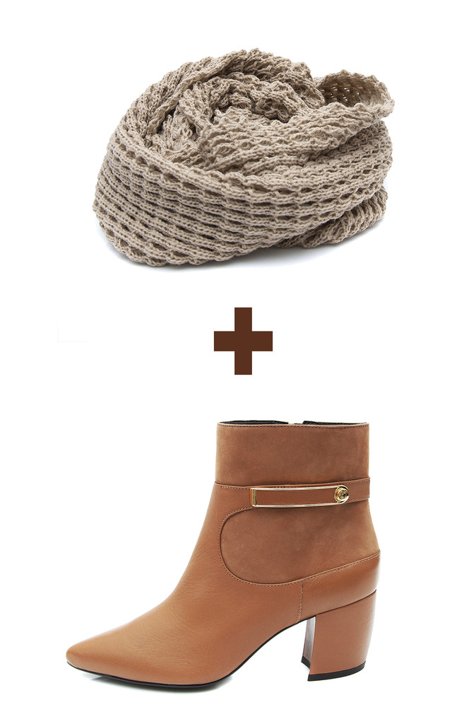 Bota + Golinha Areia