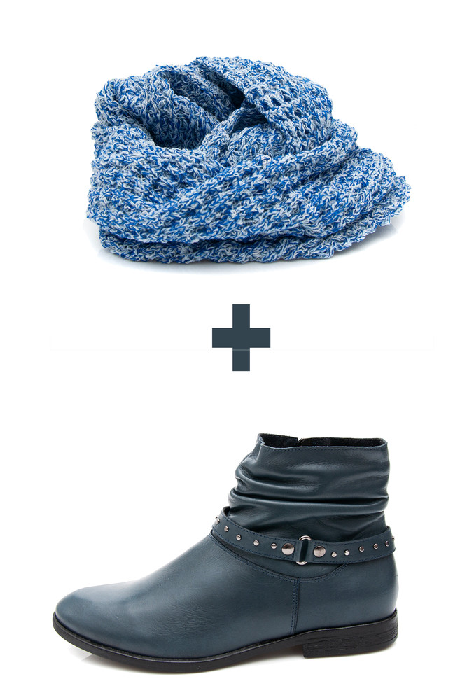 Bota + Golinha Azul