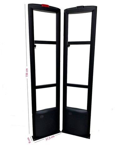 Antena Antifurto Preta RF 8,2MHz