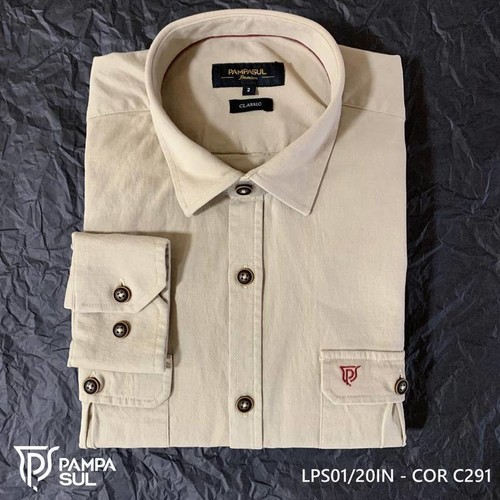 Camisa Masculina Sarja