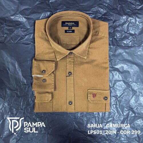 Camisa Masculina Sarja