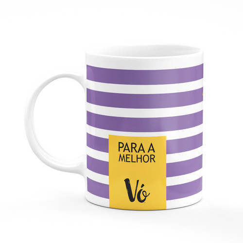 Caneca personalizada para melhor vó do mundo